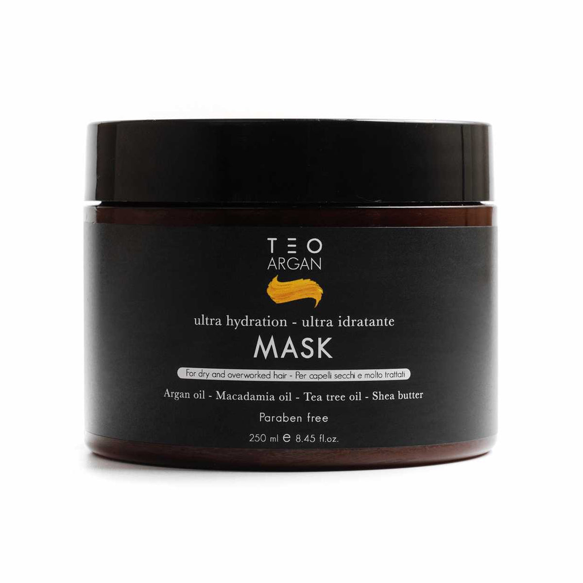 Argan Hair Mask | Ultra Hydration Mask for dry hair | Teotema