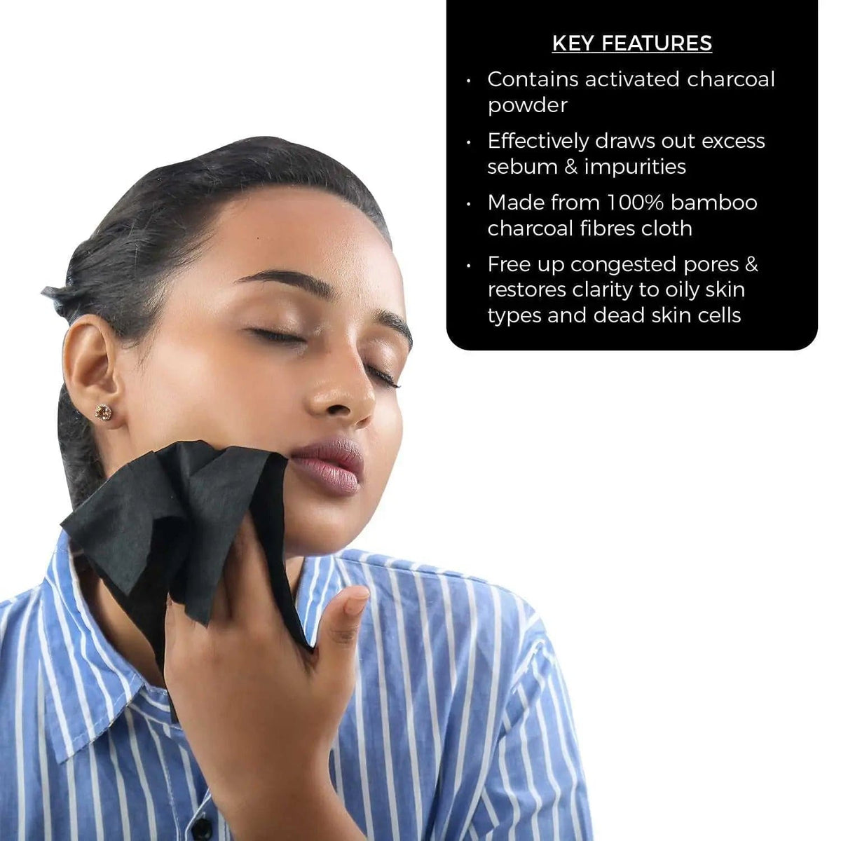Key Features of KleenOWipe Dual Textured Facial Wipe 