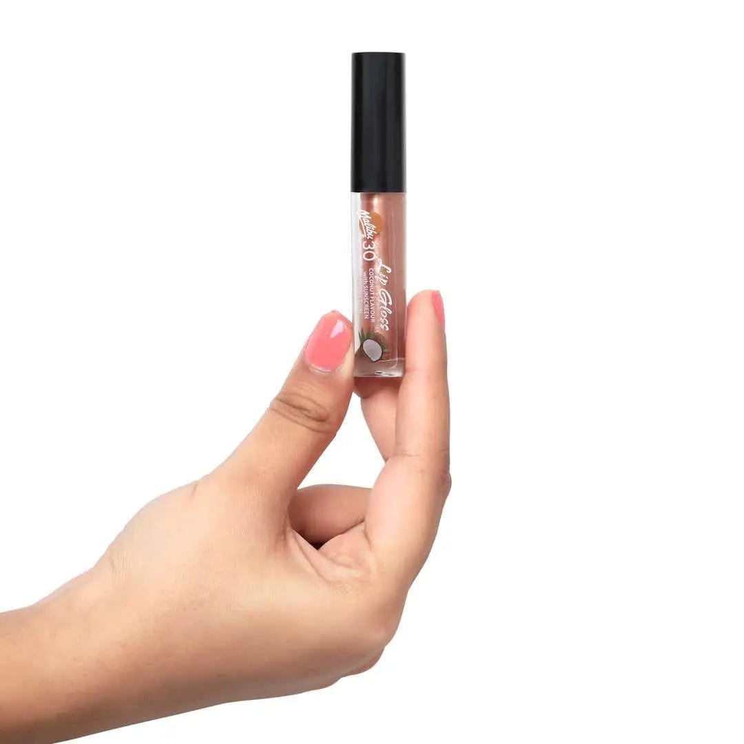 Malibu Suncare Lip Gloss - Coconut Flavour | SPF 30 | 1.5 mL