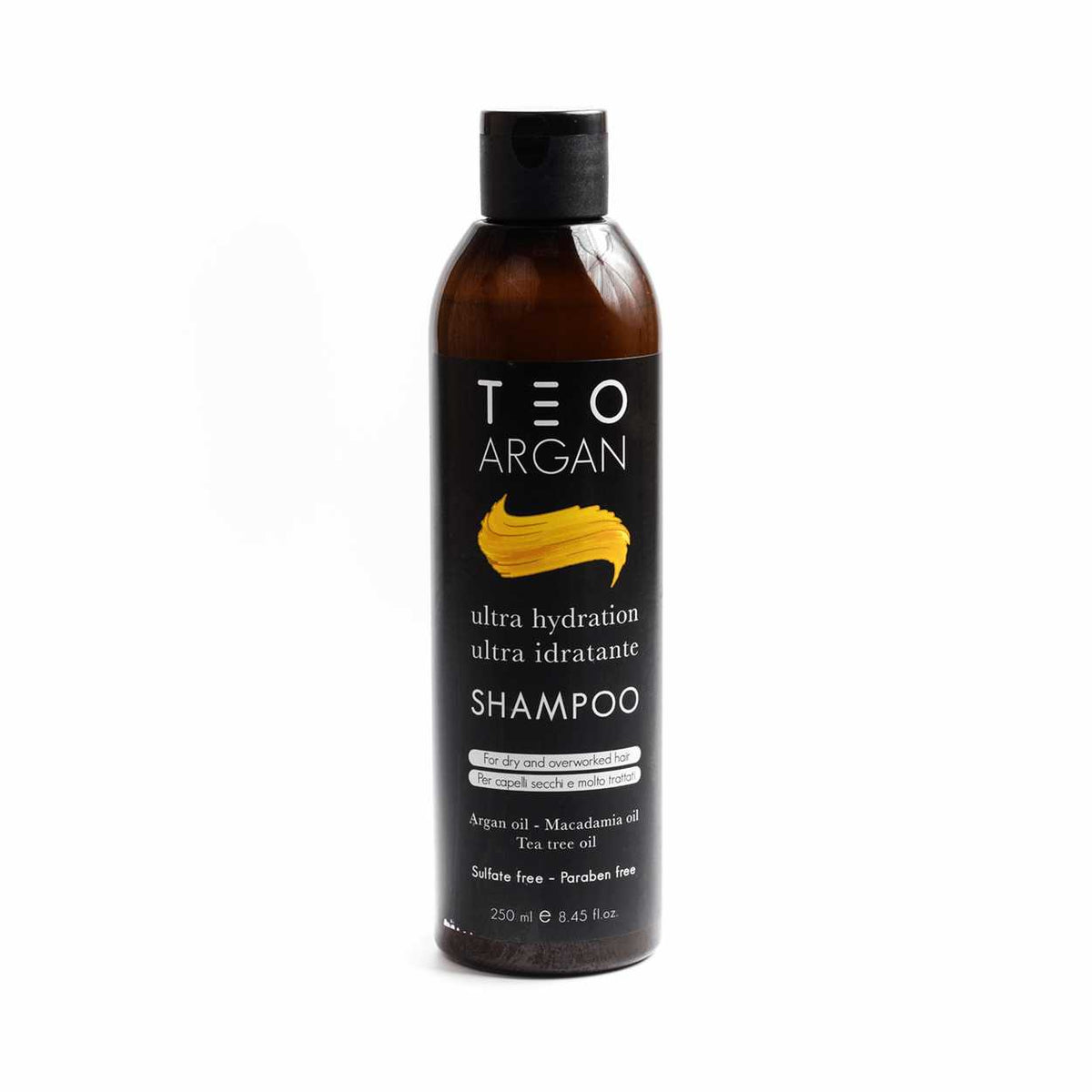 Teotema Argan Shampoo | Ultra Hydration For Dry Hair | Paraben Free | SLES-SLS Free
